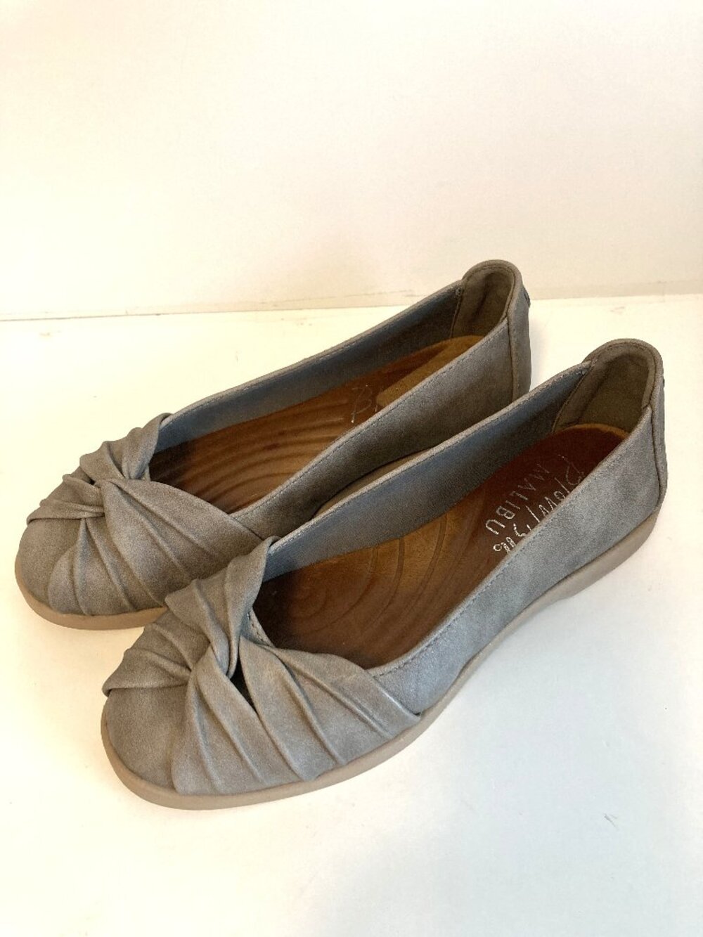 Blowfish Malibu "Emily" Taupe Color Ballet Flats Size 7M